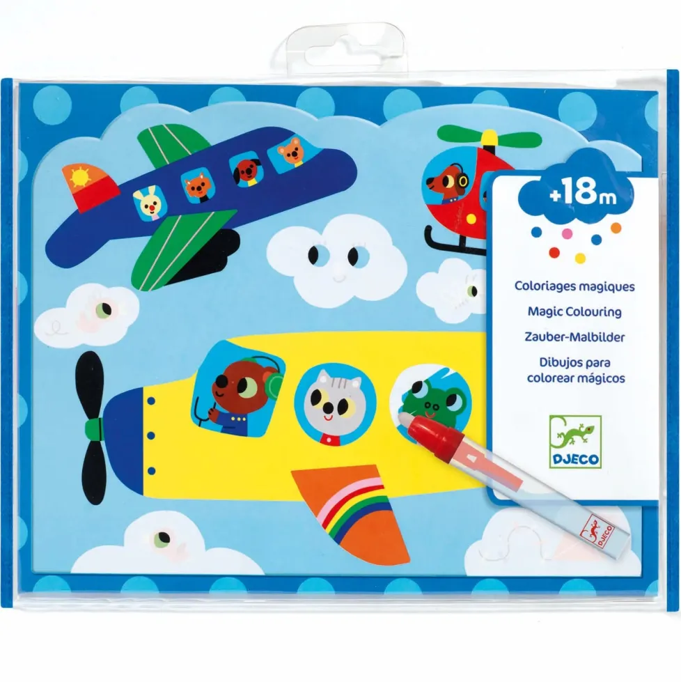 Djeco Paint with Water - Hidden Sky