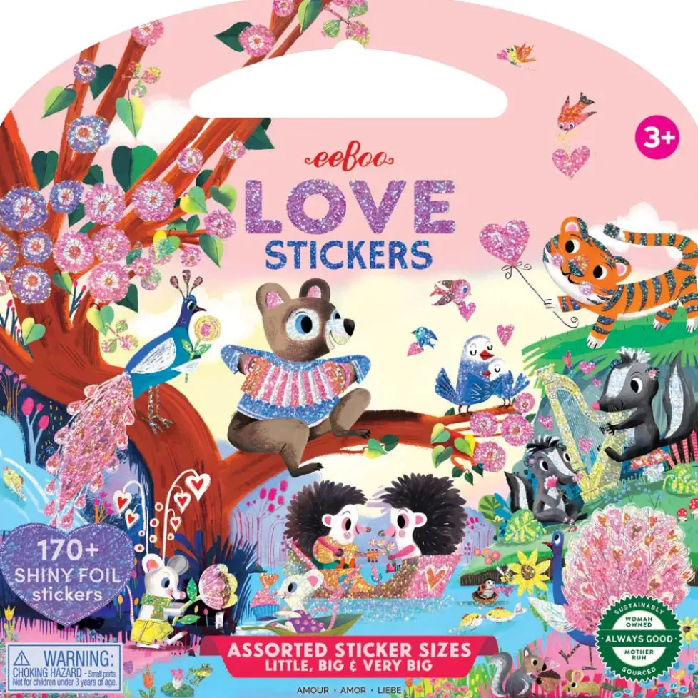 eeBoo Love Shiny Stickers