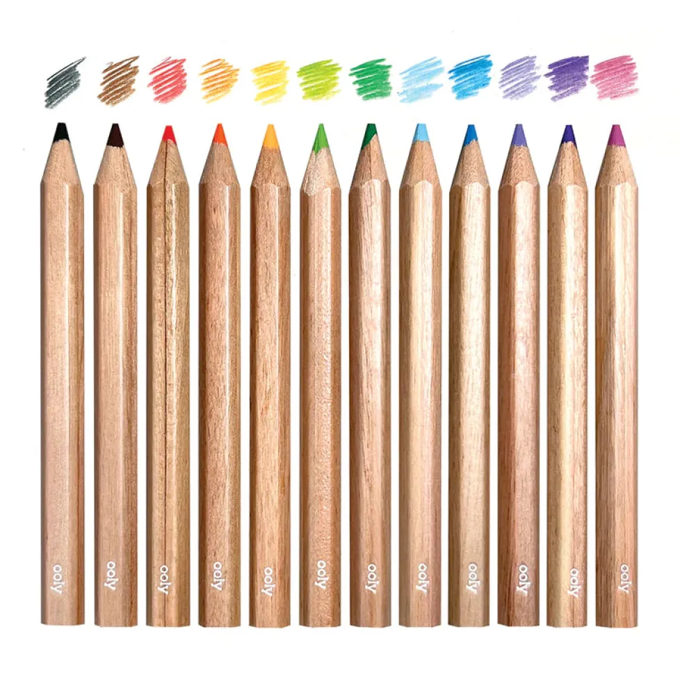 Ooly Draw 'n Doodle Mini Colored Pencils & Sharpner