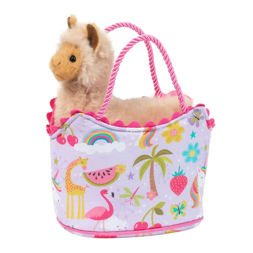 Douglas Sassy Pet Sak Berrie Surprise with Llama 6.5"