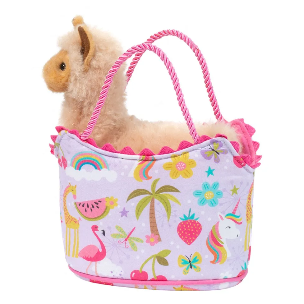 Douglas Sassy Pet Sak Berrie Surprise with Llama 6.5