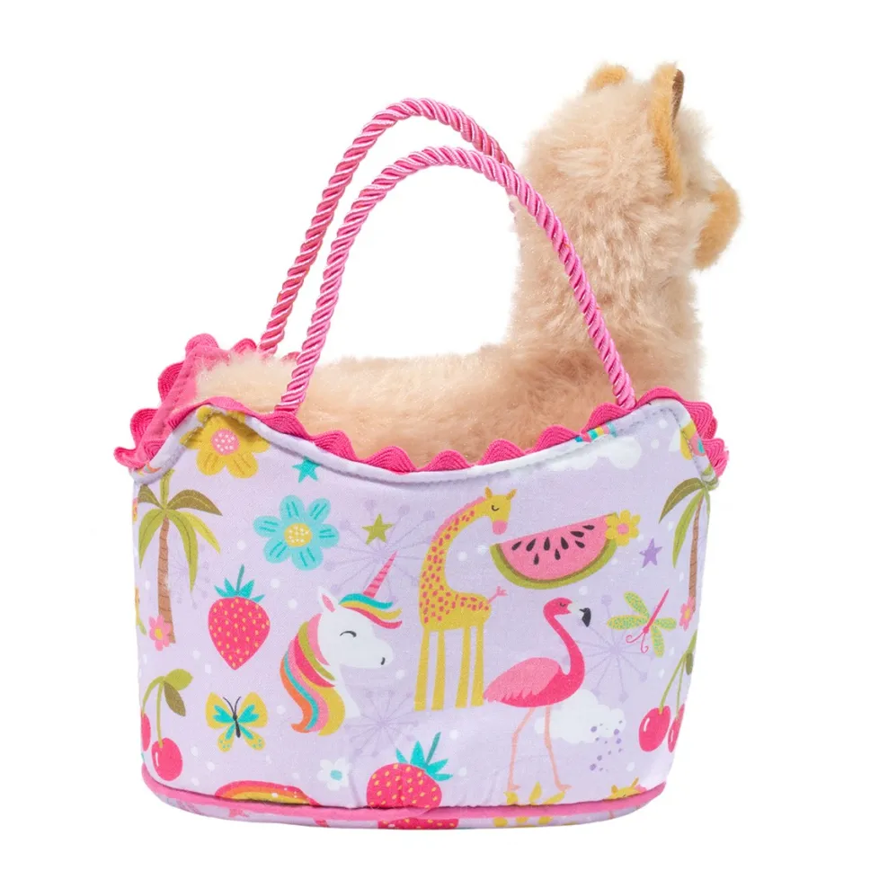Douglas Sassy Pet Sak Berrie Surprise with Llama 6.5