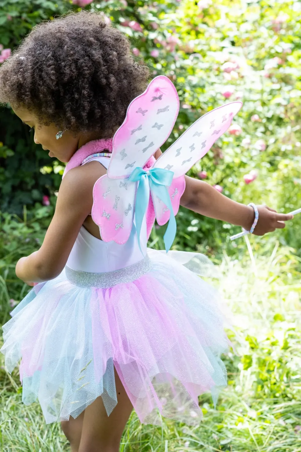 Great Pretenders Think Mint Pink Skirt, Wings & Wand Size 4/6