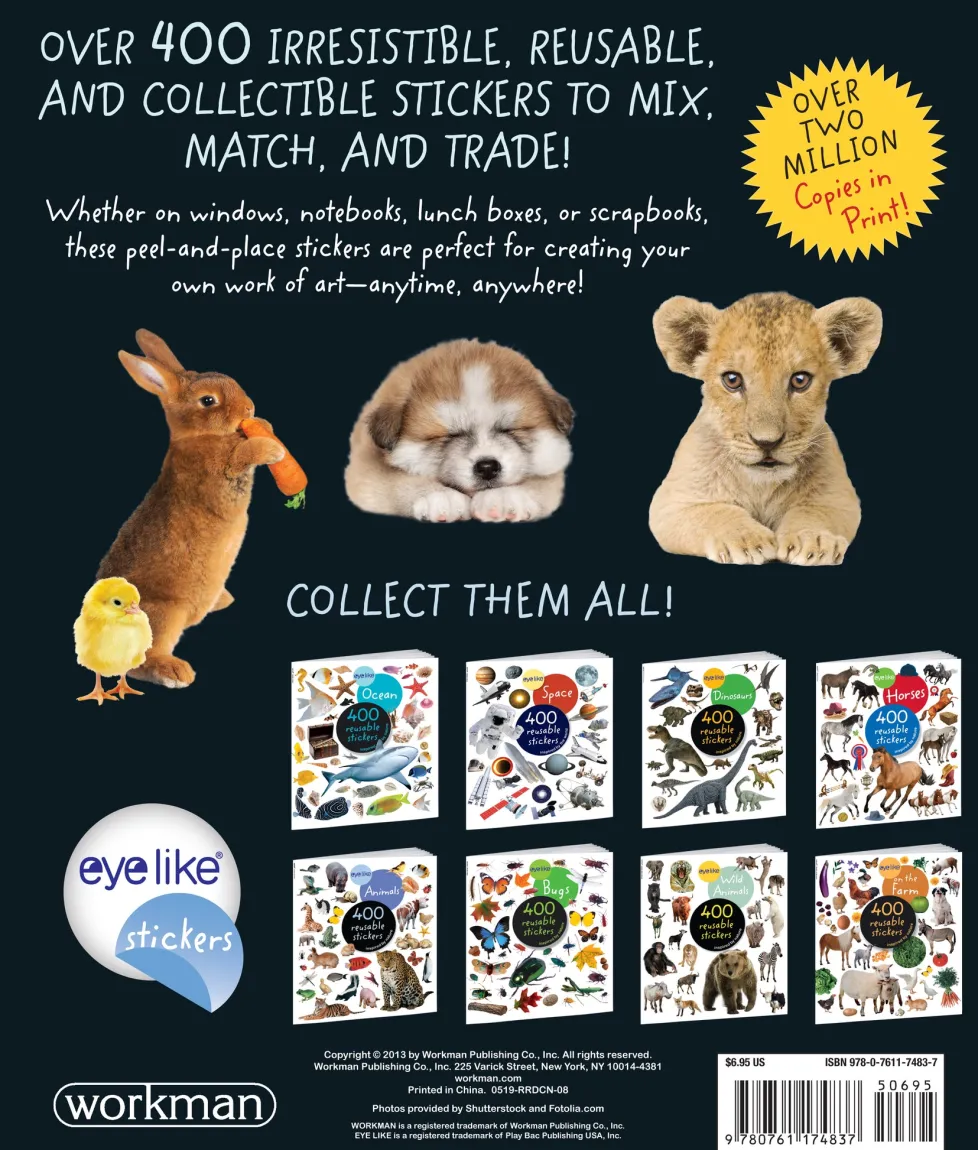 EyeLike Stickers: Baby Animals