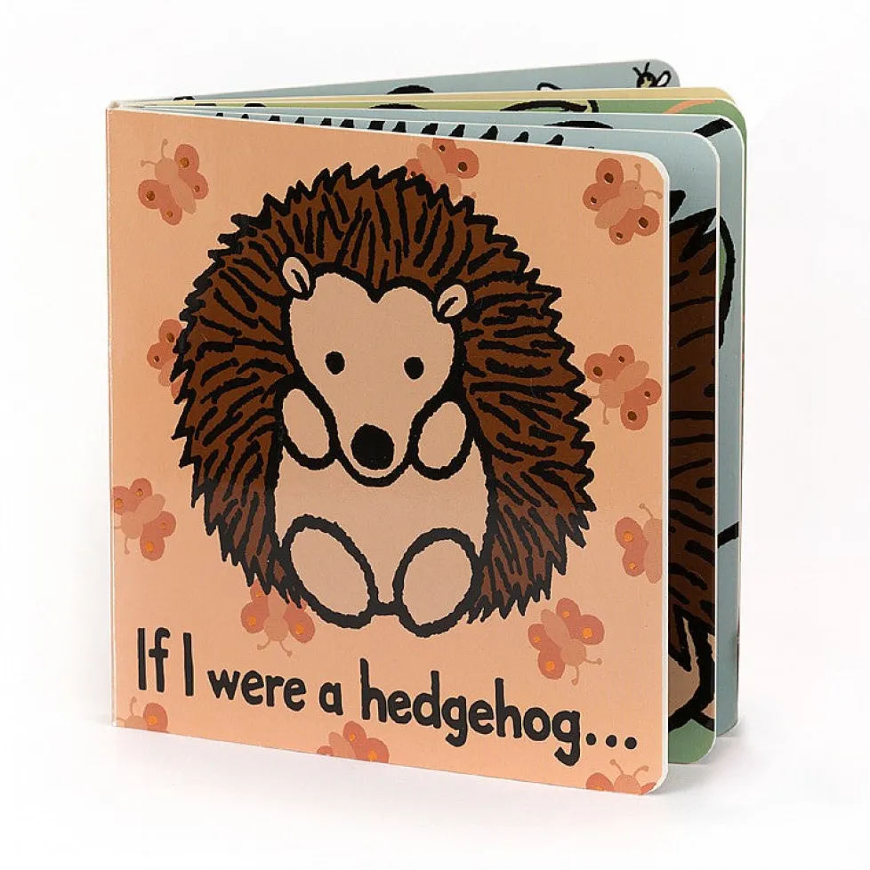 Jellycat Board Book If I Were A Hedgehog
