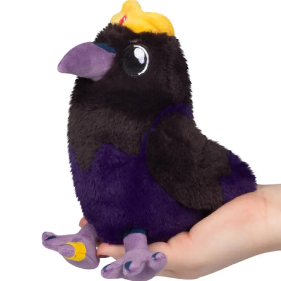 Squishable® Snackers King Raven 6.5"