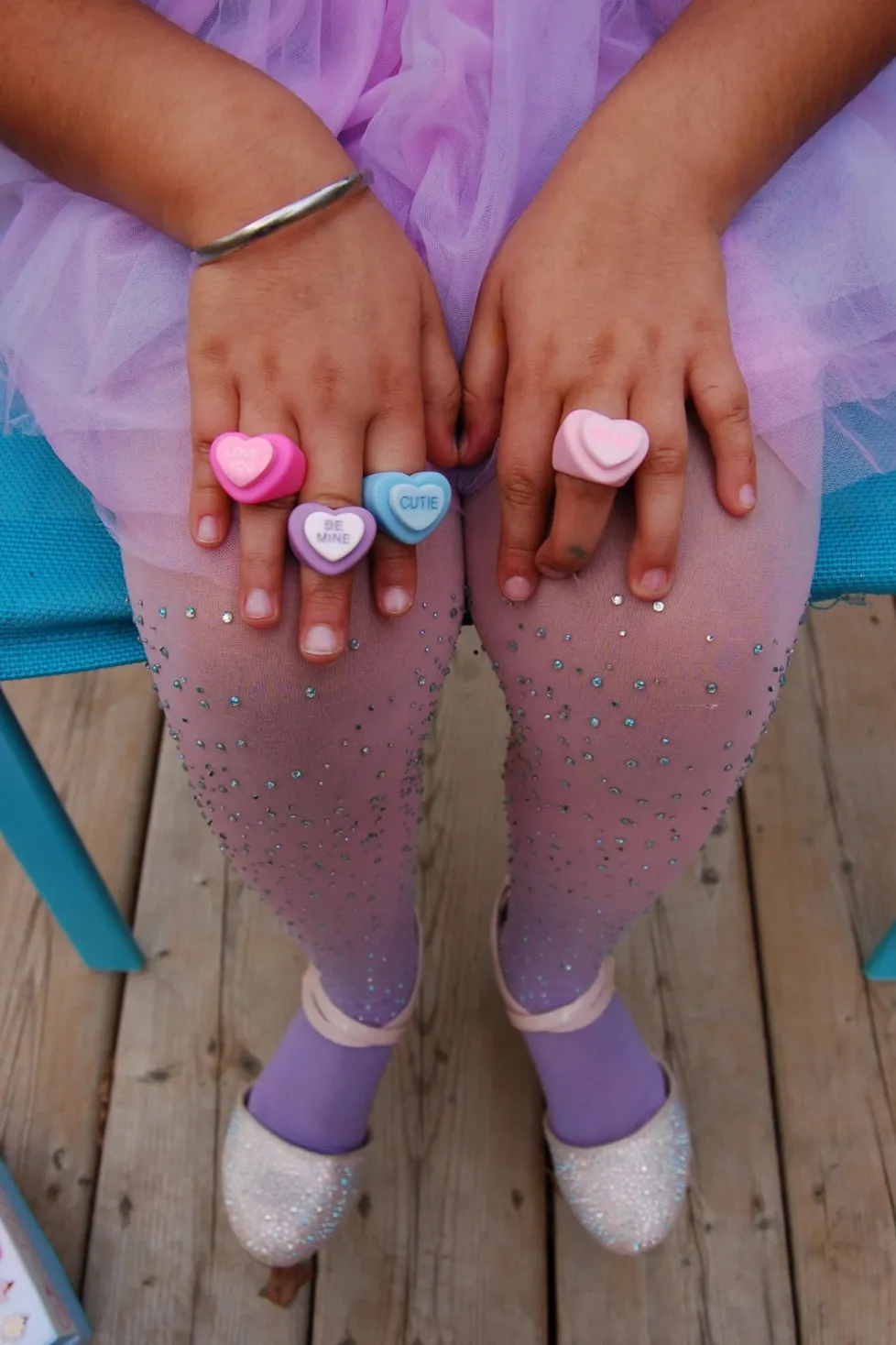 Great Pretenders Candy Heart Rings