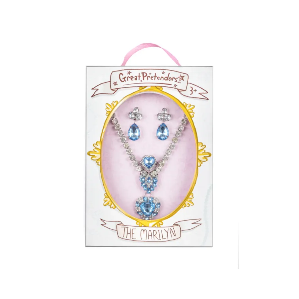 Great Pretenders Boxed Jewels Set: The Marilyn Blue/Silver