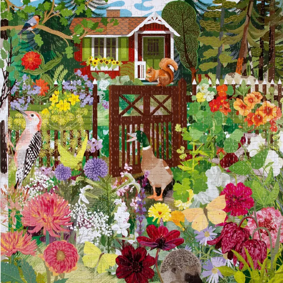 eeBoo 1000 Piece Puzzle Scandinavian Garden