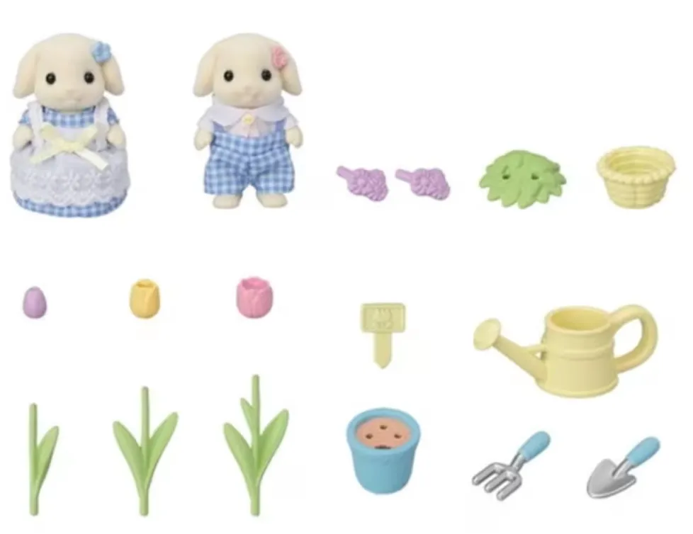 Calico Critters Blossom Garden Set
