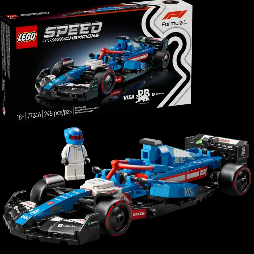 LEGO® Speed Challenge: Visa Cash App RB VCARB 01 F1® Race Car 77246