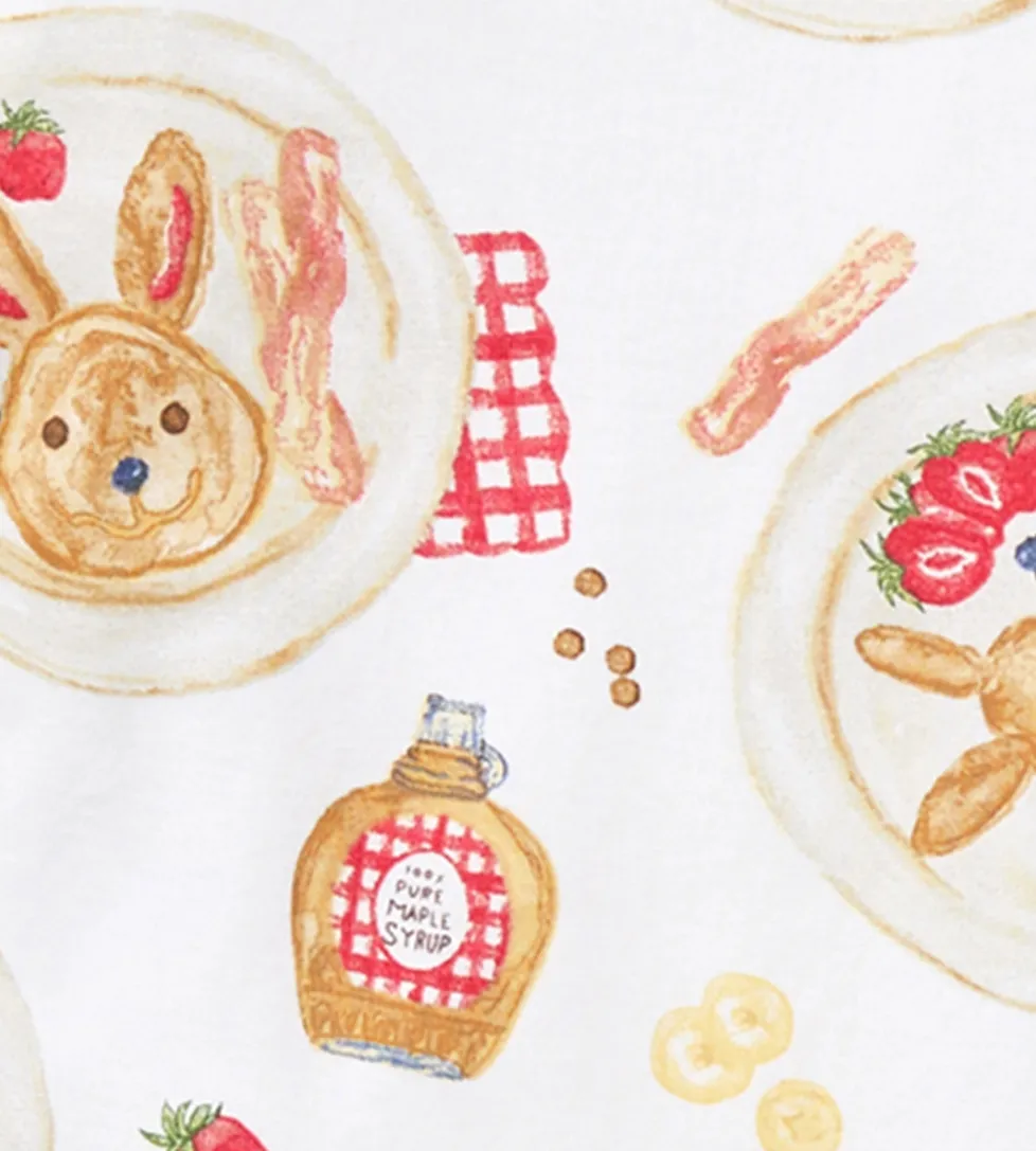 Burt's Bees Organic Two-Piece Pajamas Easter Breakfast
