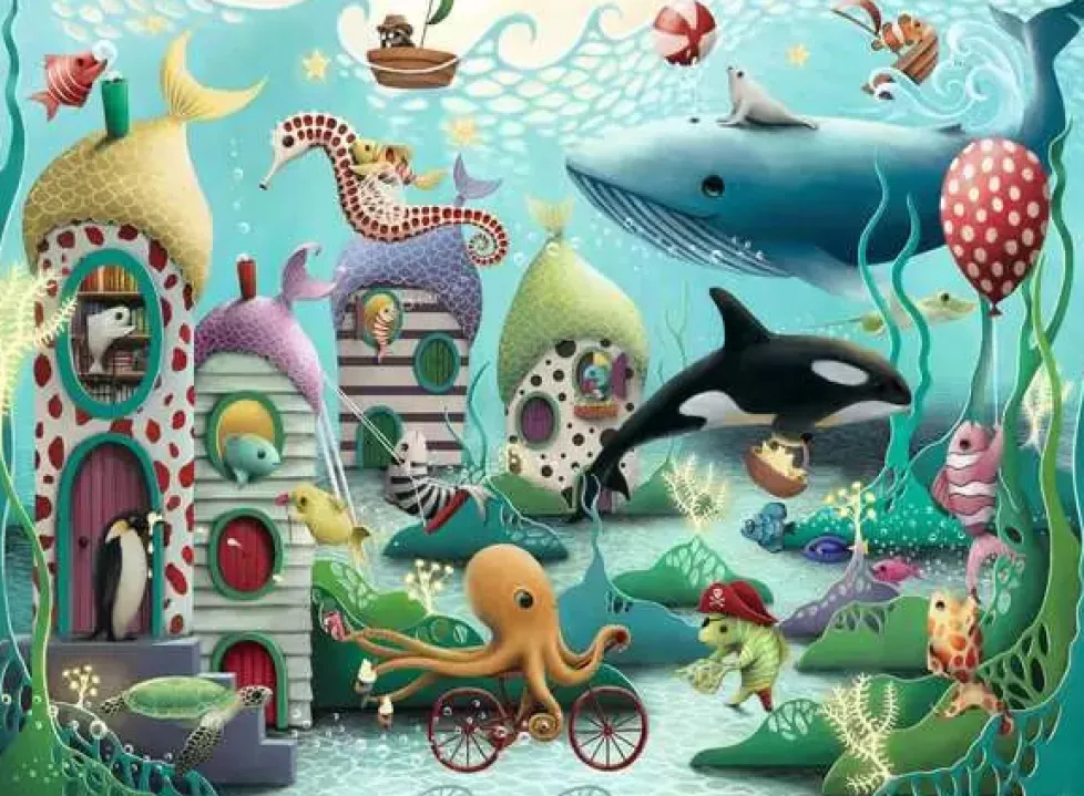 Ravensburger Puzzle 100 piece Underwater Wonders