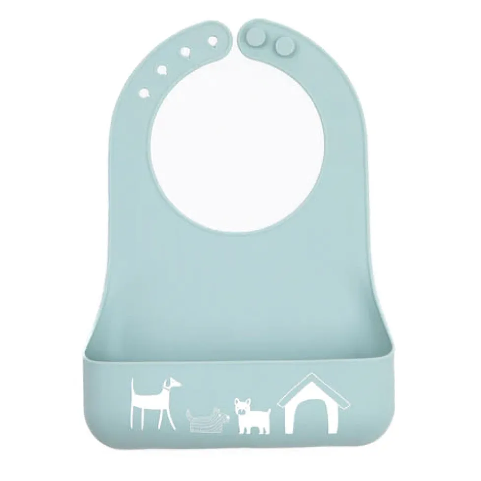 Bella Tunno Little Bites Starter Bib: Dog House