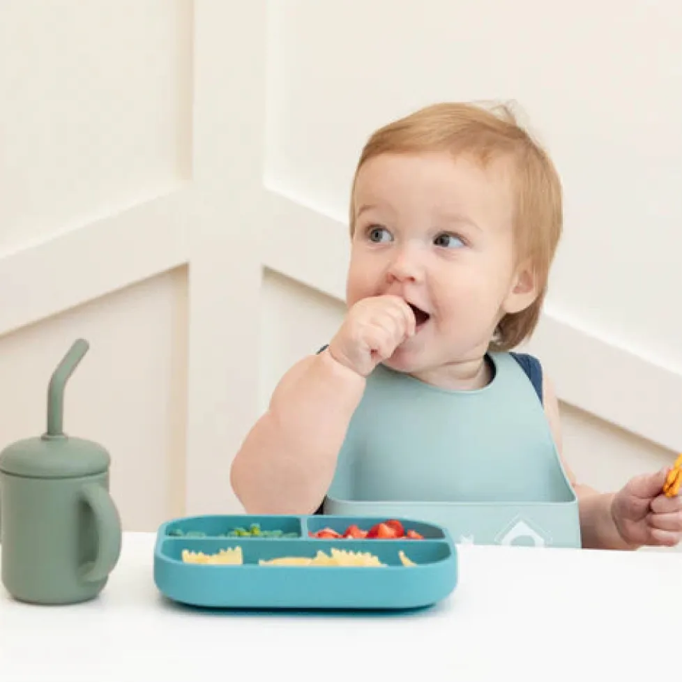 Bella Tunno Little Bites Starter Bib: Dog House