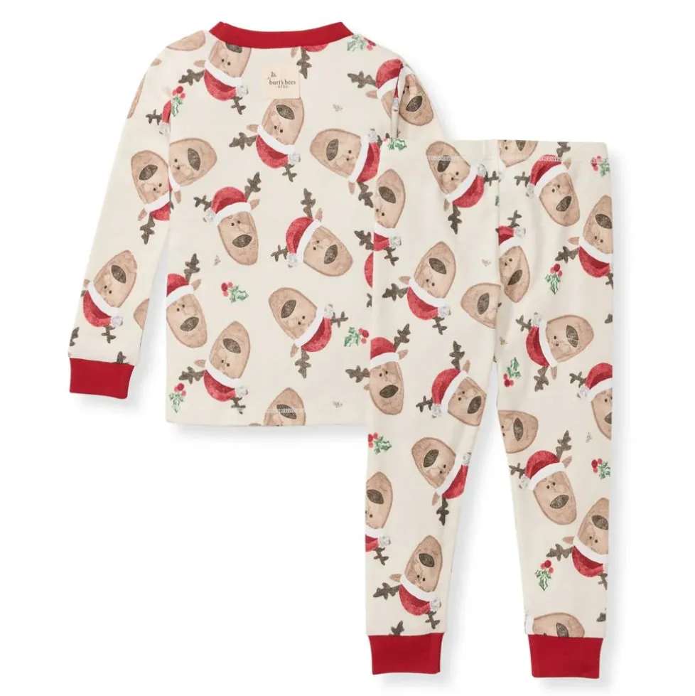 Burt's Bees Organic Two-Piece Pajamas Guide My Sleigh