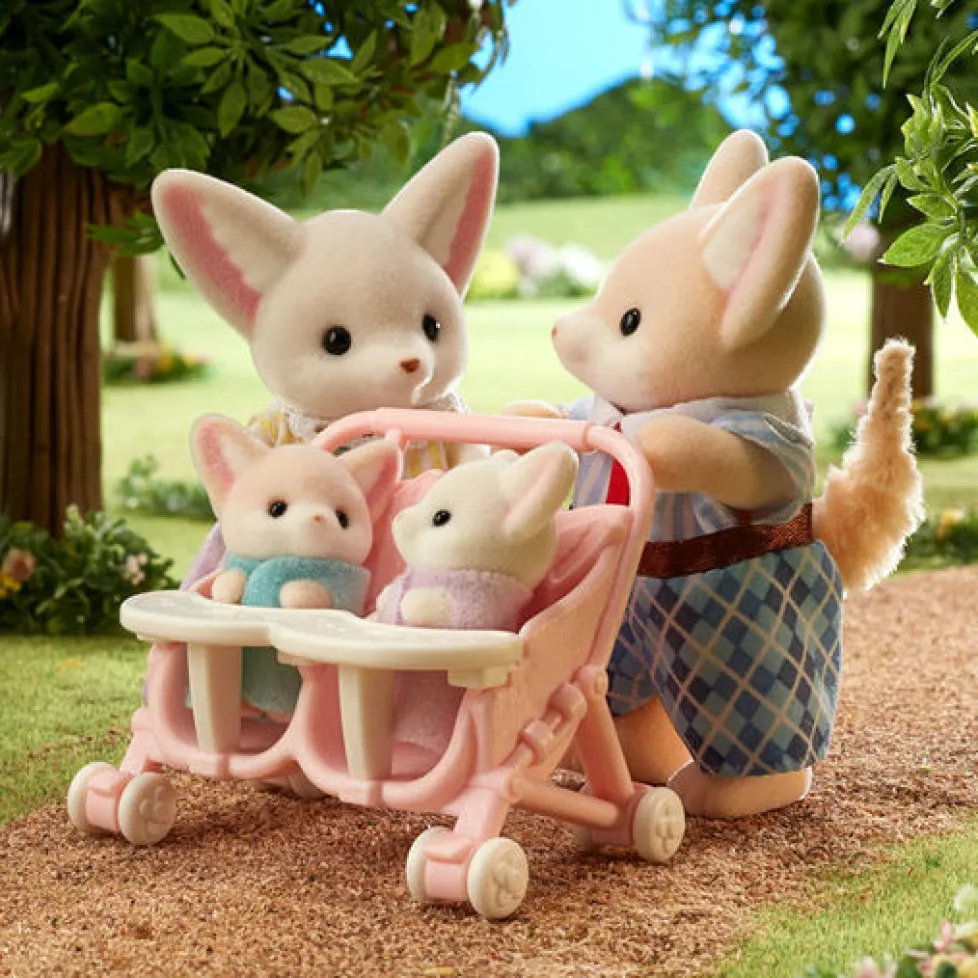 Calico Critters Fennec Fox Family
