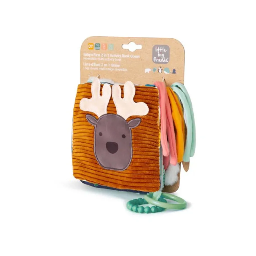 Little Big Friends® Baby's First 2-in-1 Activity Book: Forest