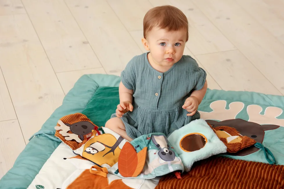 Little Big Friends® Baby's First 2-in-1 Activity Book: Forest