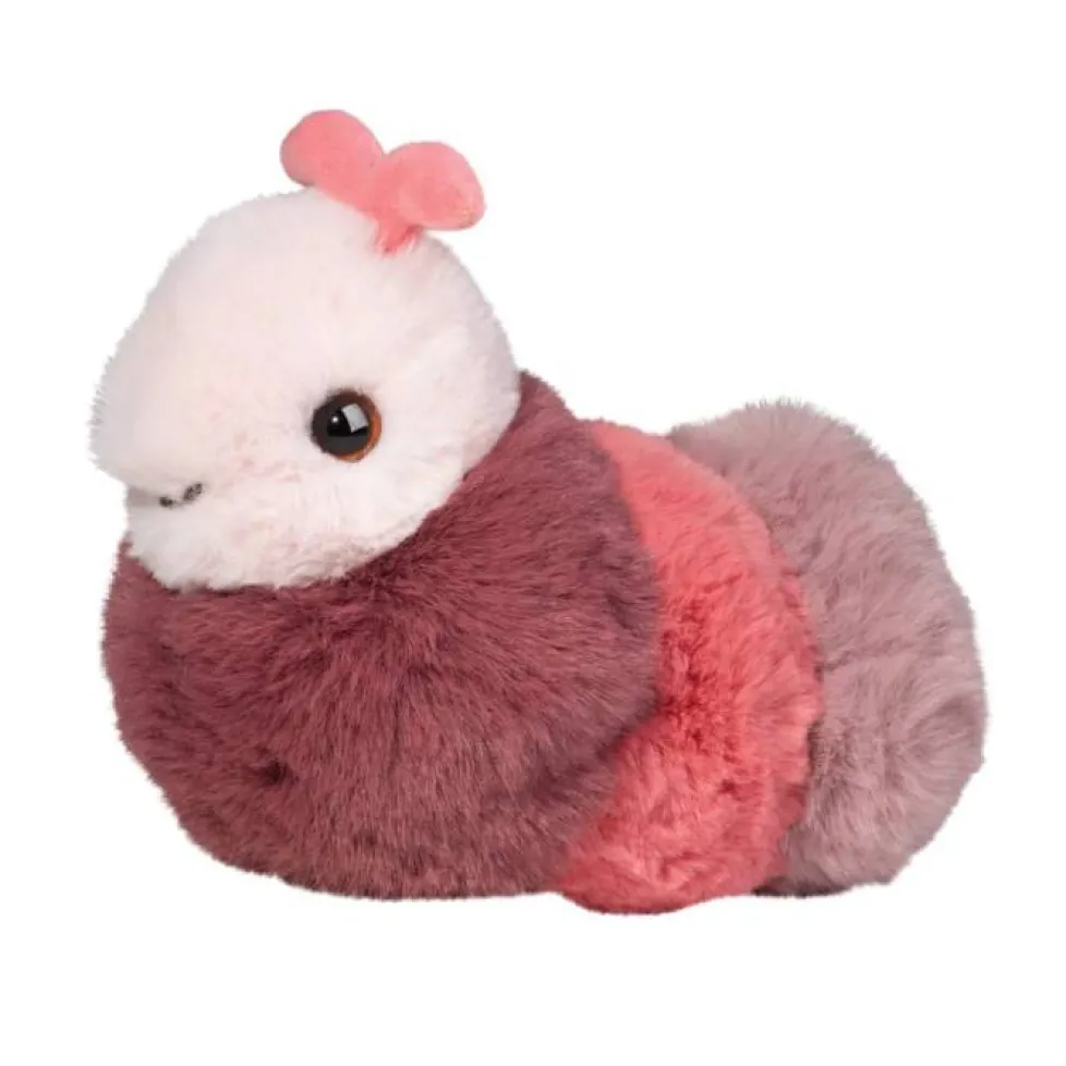 Douglas Cuddle Bugs Sybil Pink Caterpillar 7" (retired)