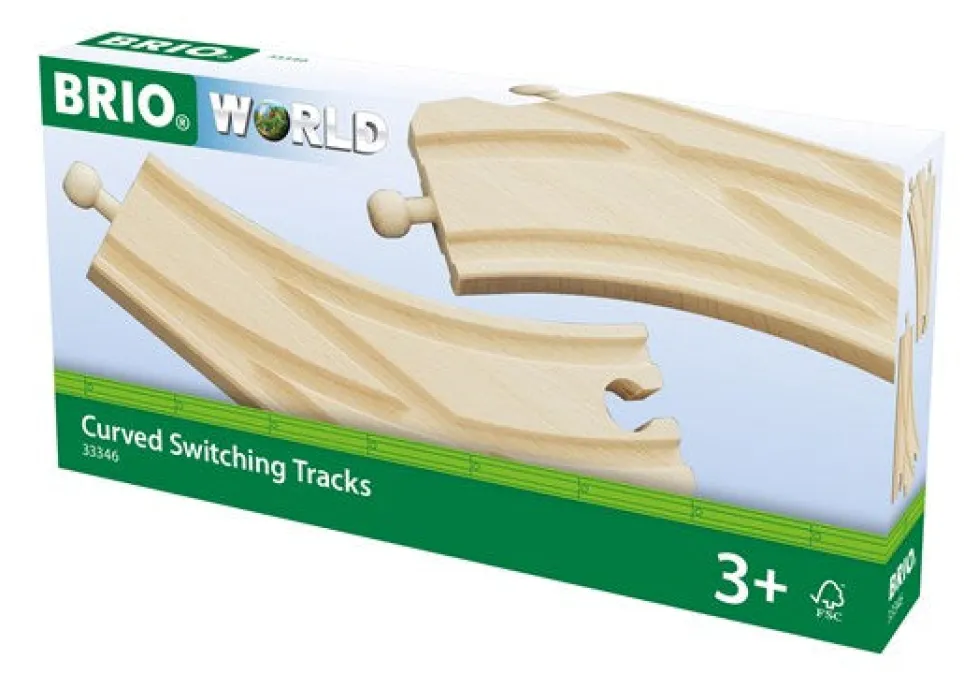 Brio Stacking Curved Switching Tracks 33346