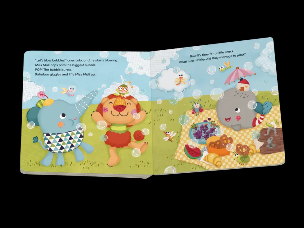 Bababoo® I Love Every Day With You Board Book