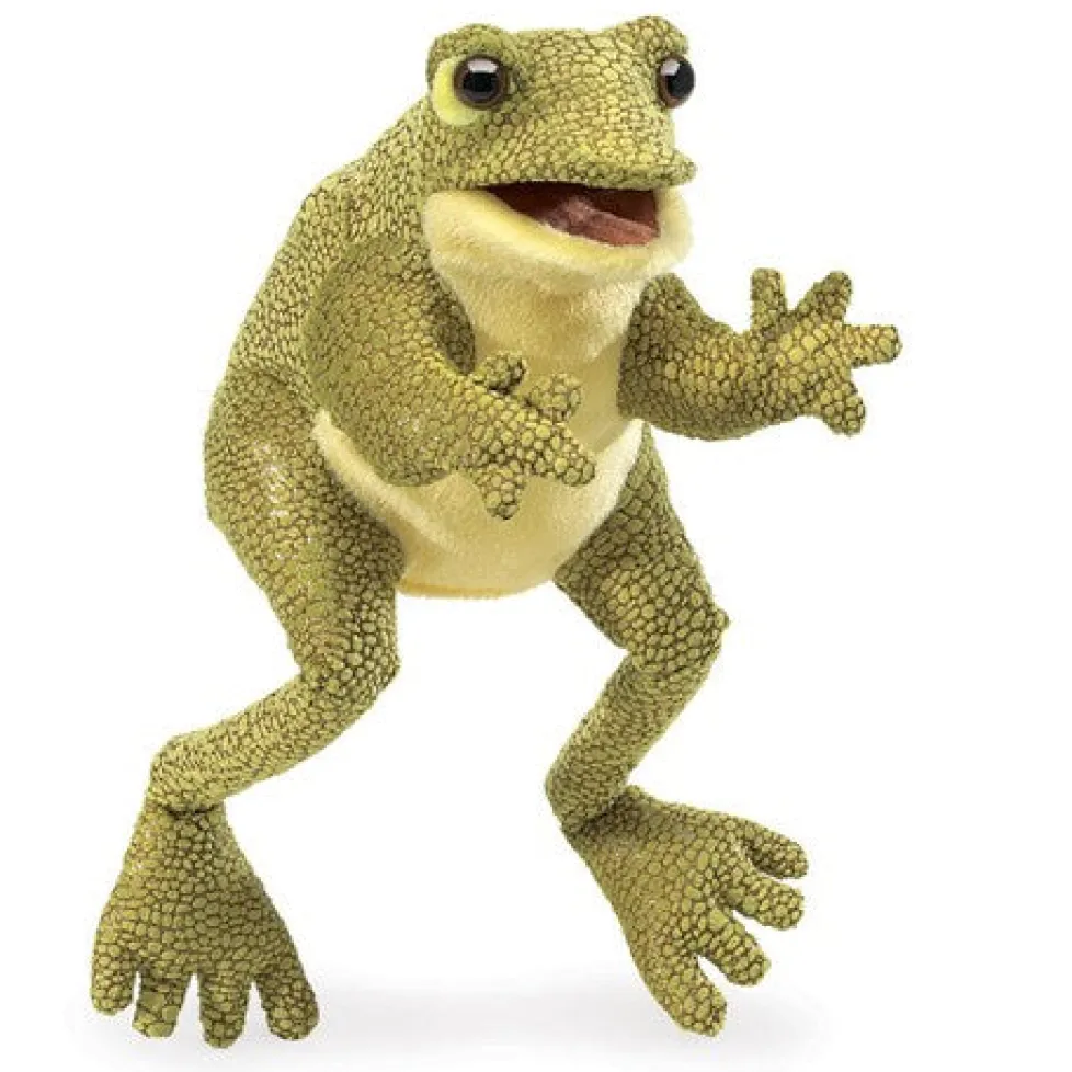 Folkmanis® Hand Puppet: Funny Frog