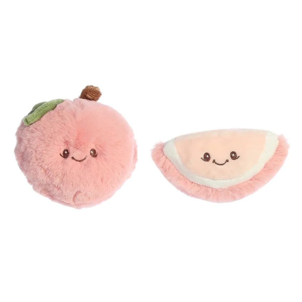 Ebba Precious Produce™ Rattle/Crinkle Set Peach