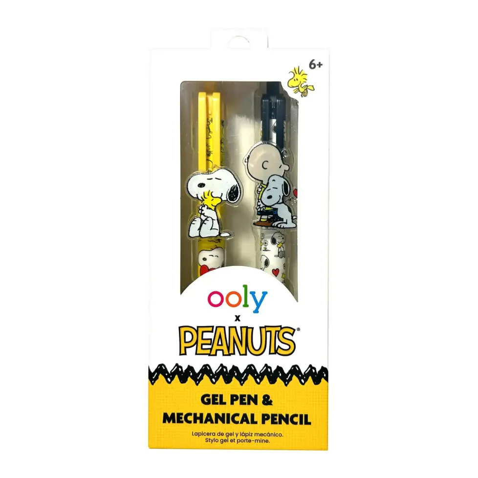 Ooly® x Peanuts®: Gel Pen & Mechanical Pencil (Set of 2)