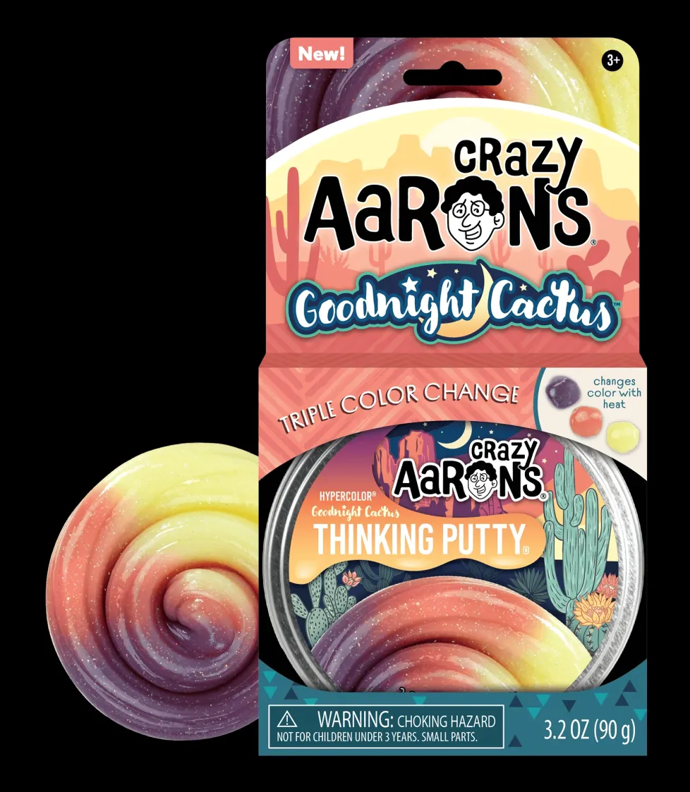 Crazy Aaron's® Thinking Putty® Trendsetter: Goodnight Cactus