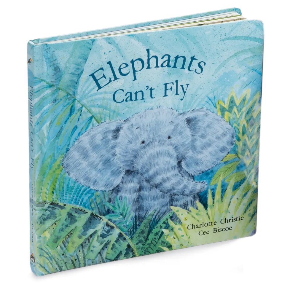 Jellycat Book Elephants Can't Fly