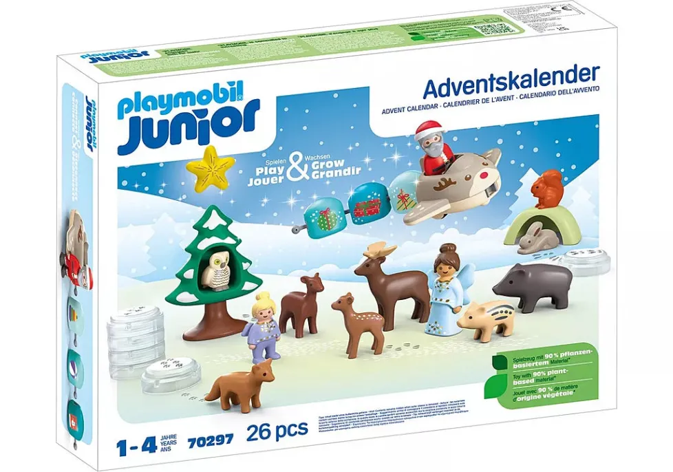 Playmobil Junior: Advent Calendar - Snowy Christmas 70297