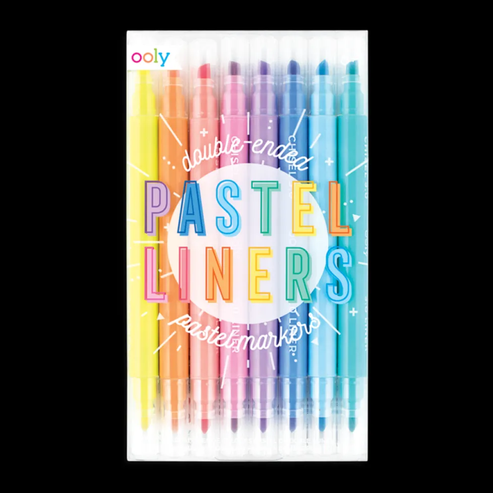 Ooly Pastel Liners Duel Tip Markers