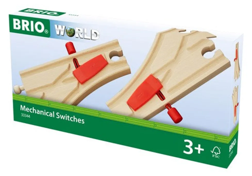 Brio Mechanical Switches for Railway 33344