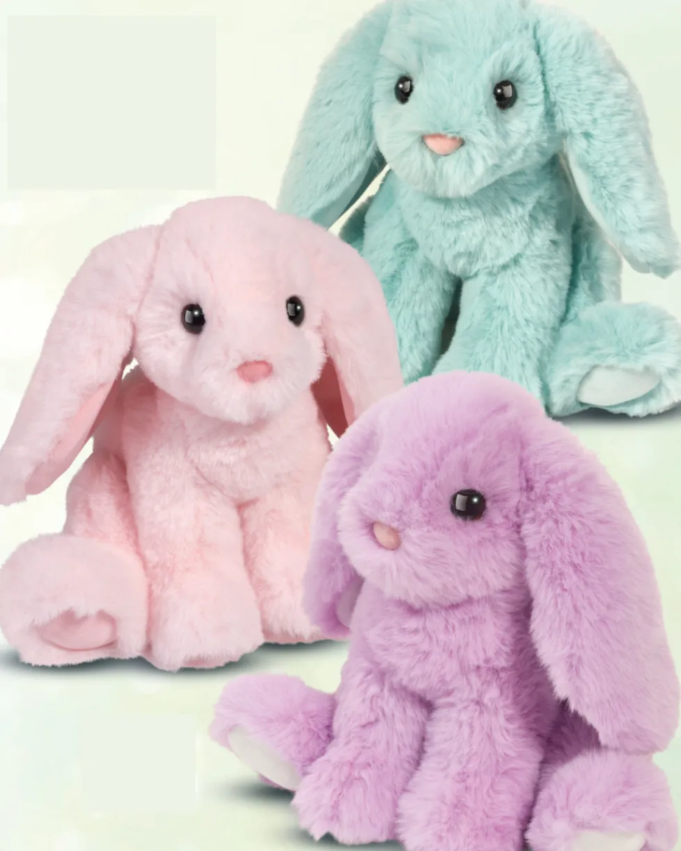Douglas Mini Bunny Bright Color Assortment 6"