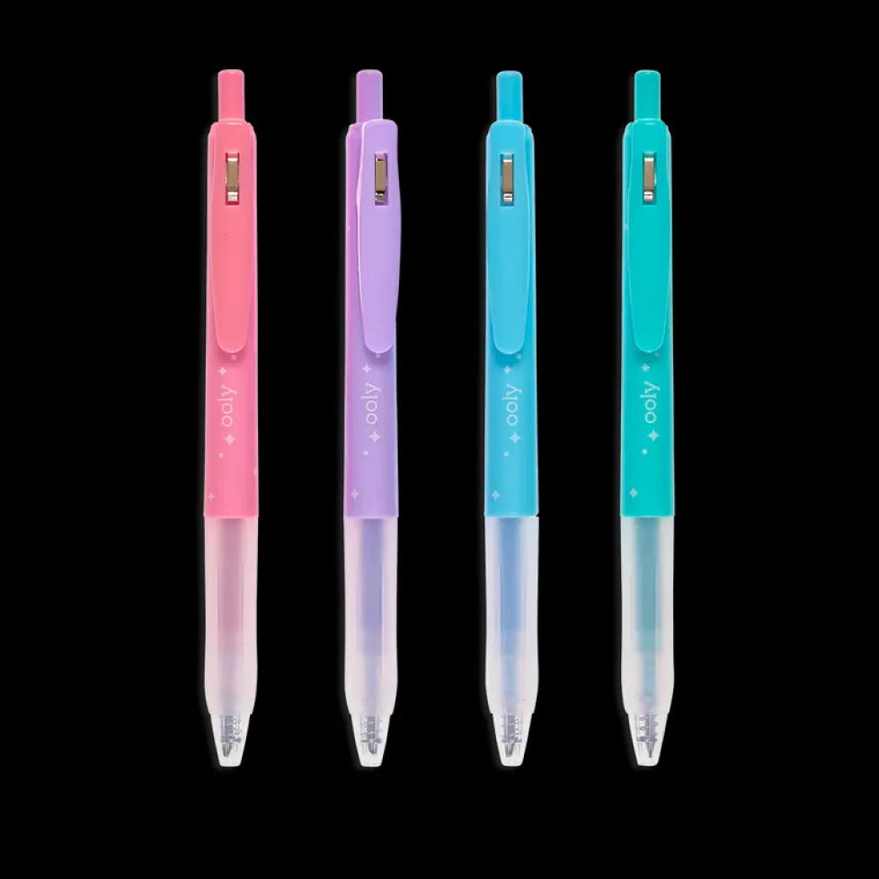 Ooly Oh My Glitter! Retractable Glitter Gel Pens (set of 4)