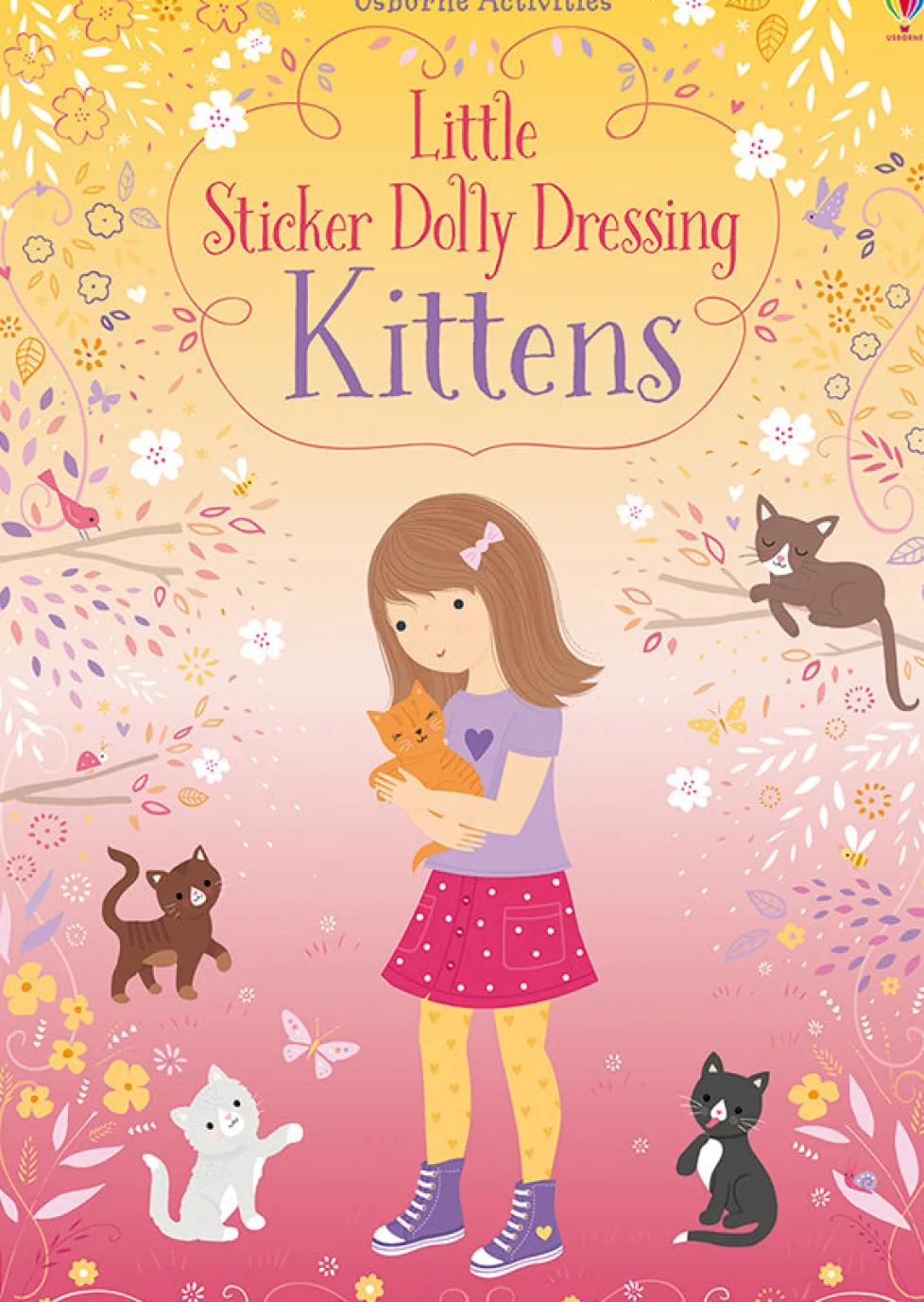 Usborne Little Sticker Dolly Dressing: Kittens