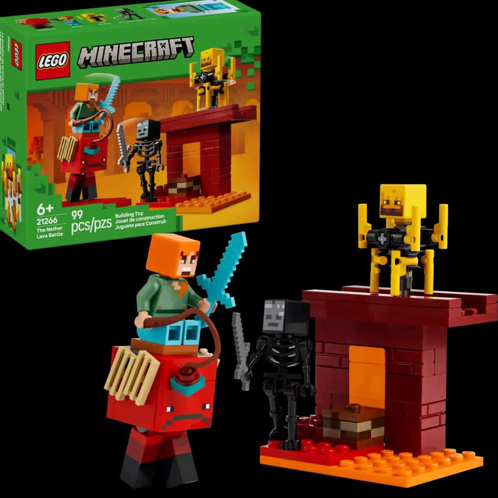 LEGO® Minecraft™ The Nether Lava Battle 21266