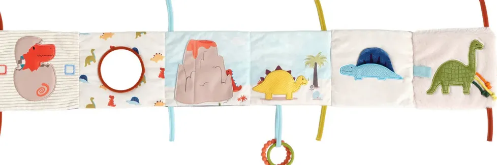 Little Big Friends® Baby's First 2-in-1 Activity Book: Dino