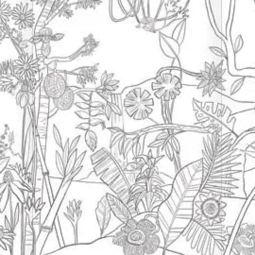 eeBoo Bugs, Birds & Butterflies Fold Out Coloring Book