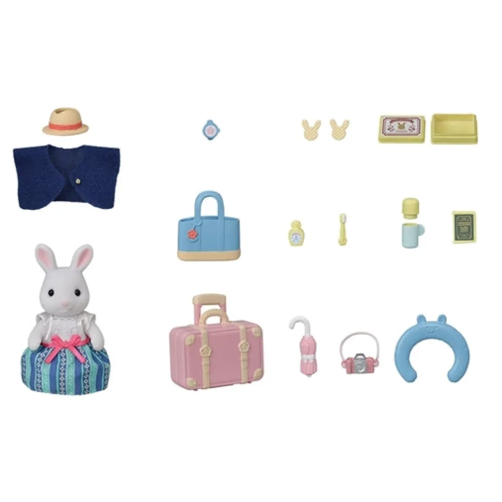 Calico Critters Weekend Travel Set - Snow Rabbit Mother