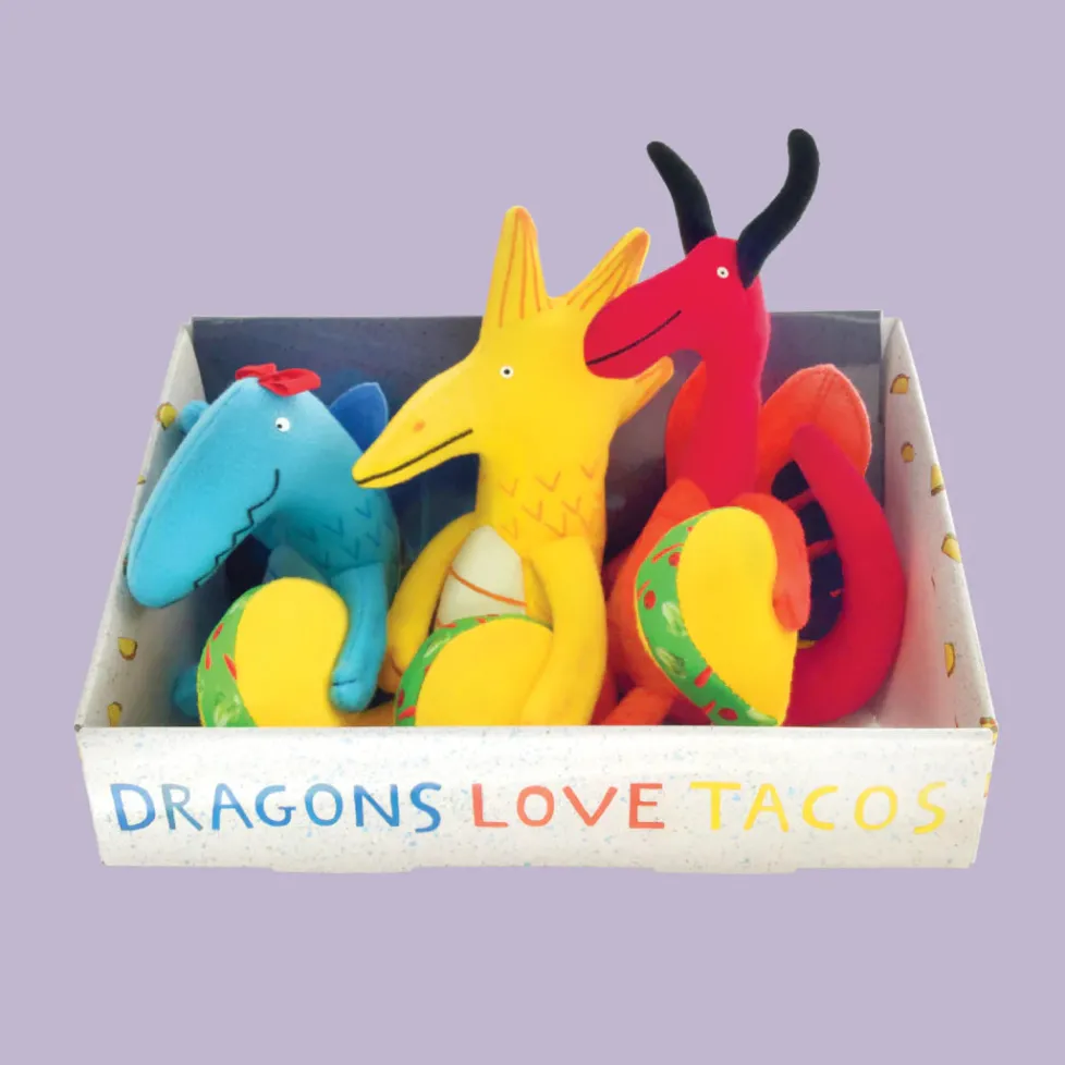 MerryMakers: Dragons Love Tacos Mini Plush Set