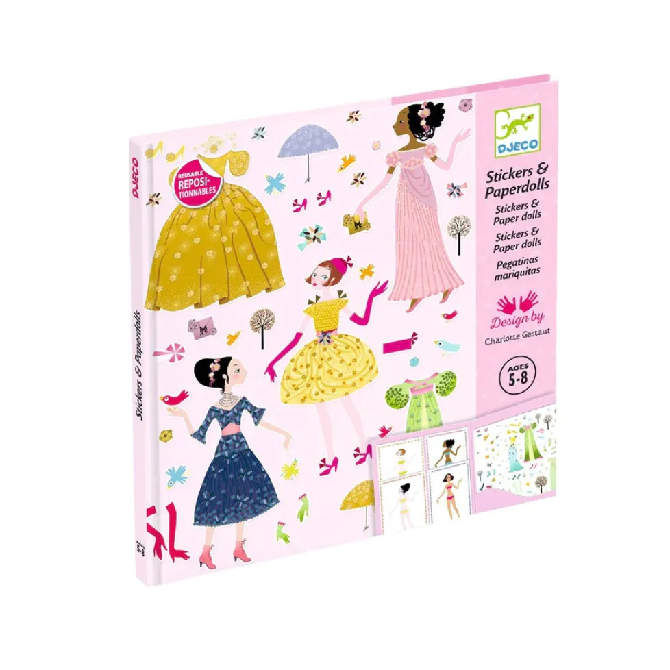 Djeco Paper Dolls: Dresses Through the Seasons