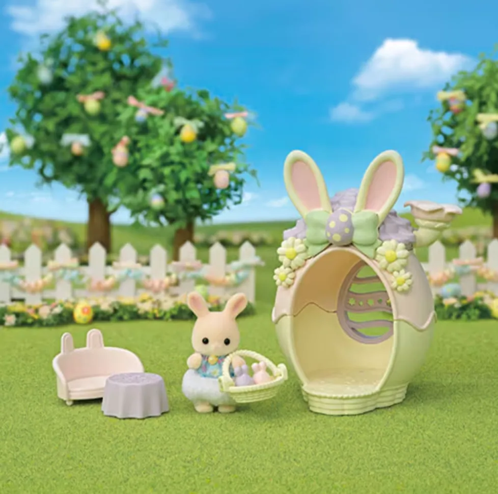 Calico Critters Easter Egg Hutch
