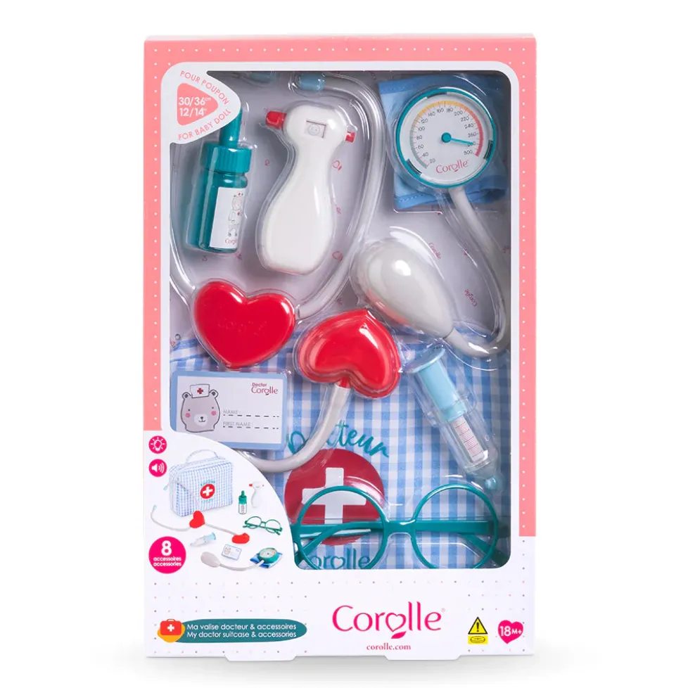Corolle Dolls Large Doctor Set (for 12" & 14" dolls)