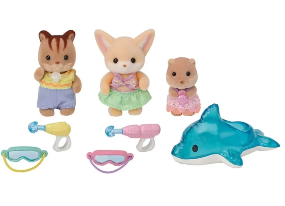 Calico Critters Nursery Friends: Pool Fun Trio