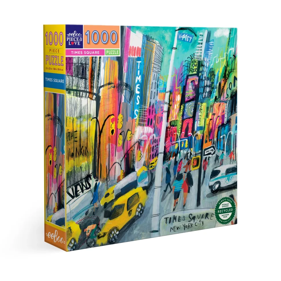 eeBoo 1000 Piece Puzzle Times Square