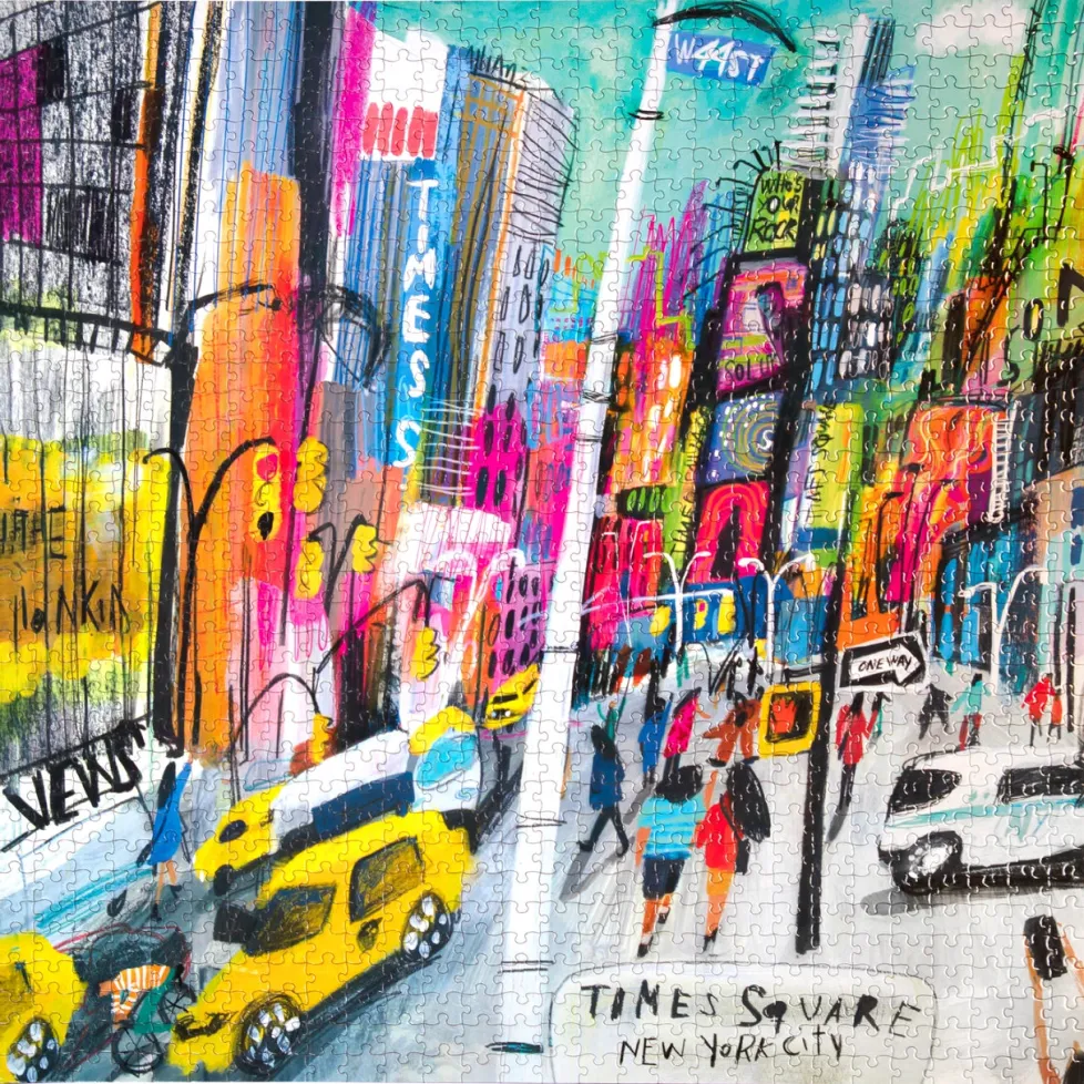 eeBoo 1000 Piece Puzzle Times Square
