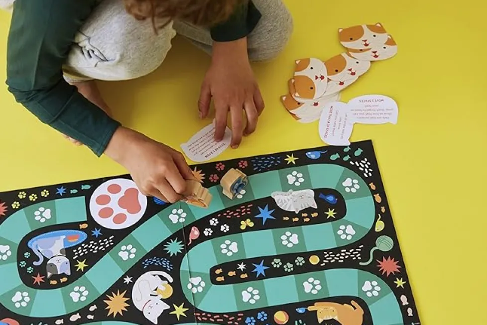 Petit Collage Catventures Board Game