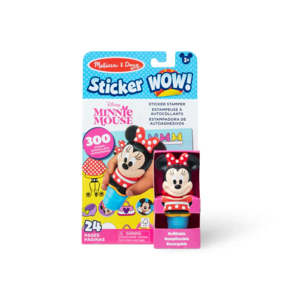 Melissa & Doug® Sticker WOW!® Activity Pad & Sticker Stamper - Minnie Mouse